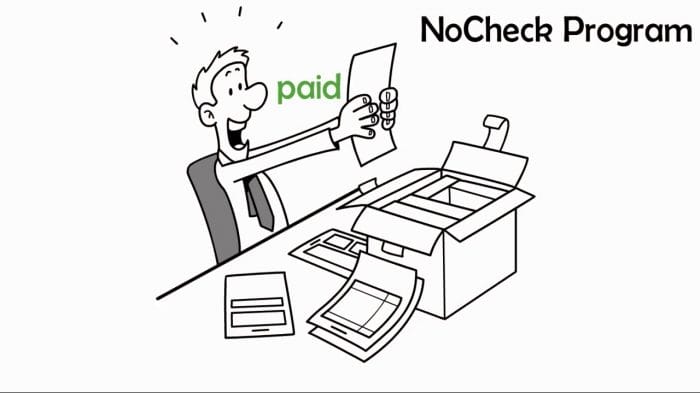 No Check Bill Payment - whiteboard animation
