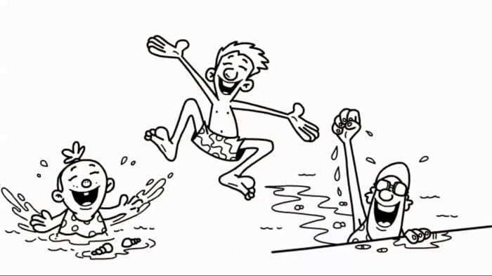 Swim Team Whiteboard Animation