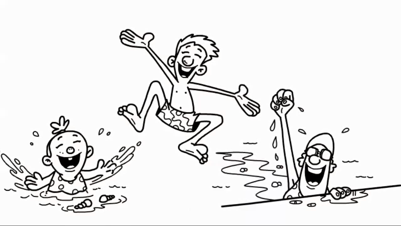 Swim Team Whiteboard Animation