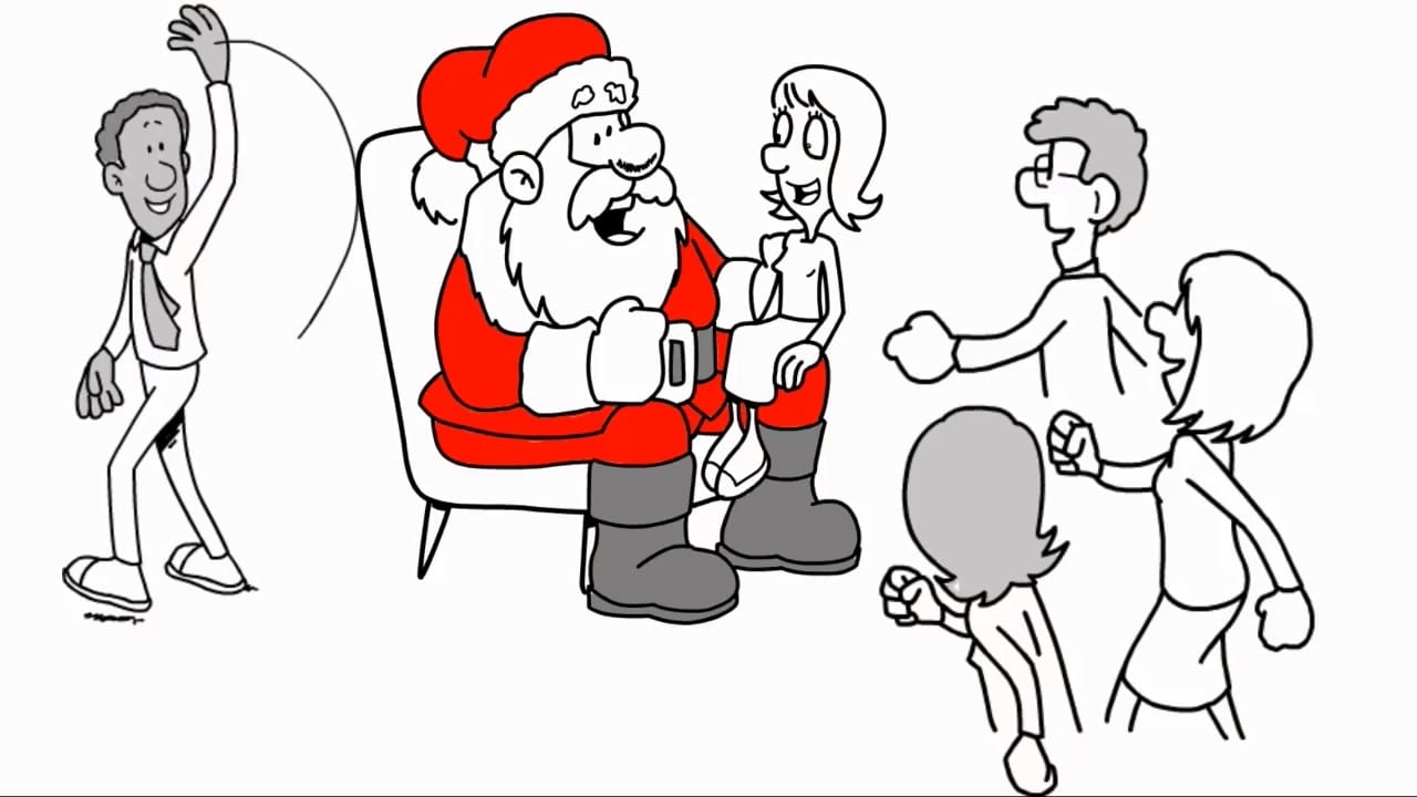 Xmas Whiteboard Animation