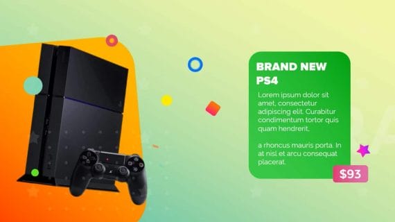 Colorful Promo Video Template