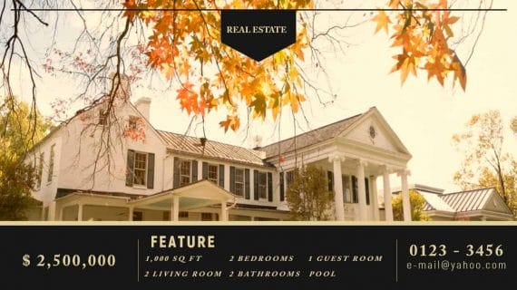 Real Estate Promo Video Template